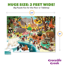Load image into Gallery viewer, Day At The Museum Zoo - 48 piece puzzle