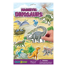 Load image into Gallery viewer, Create-A-Scene Magnetic Playset Dinosaurs