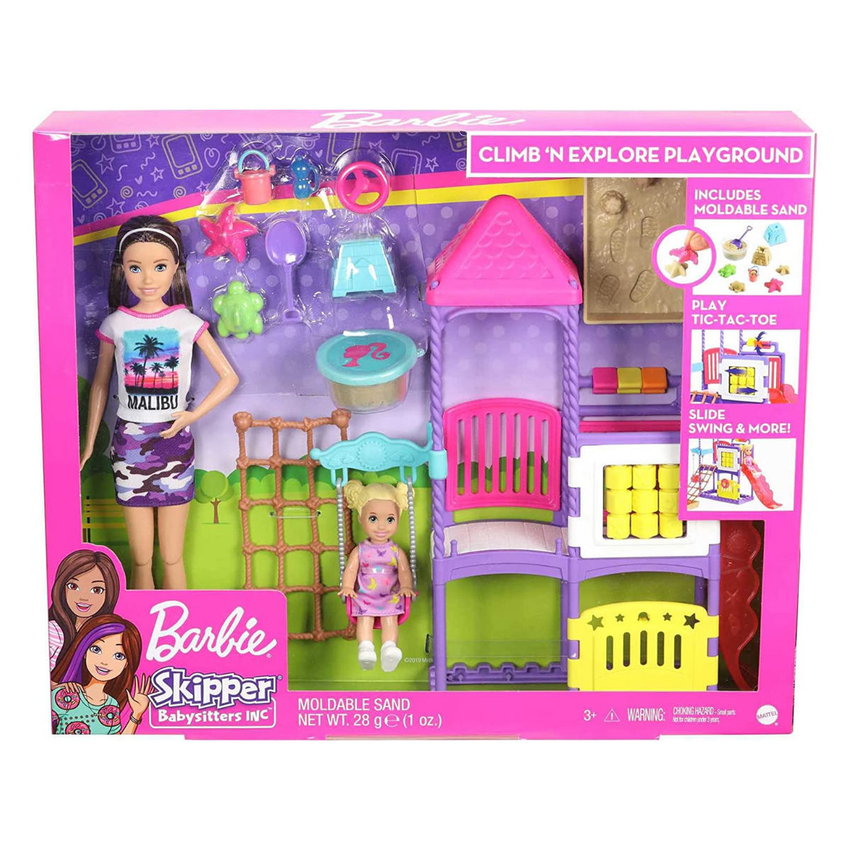 Barbie Skipper Babysitters Inc. Climb 'n Explore Playground – Child's Play
