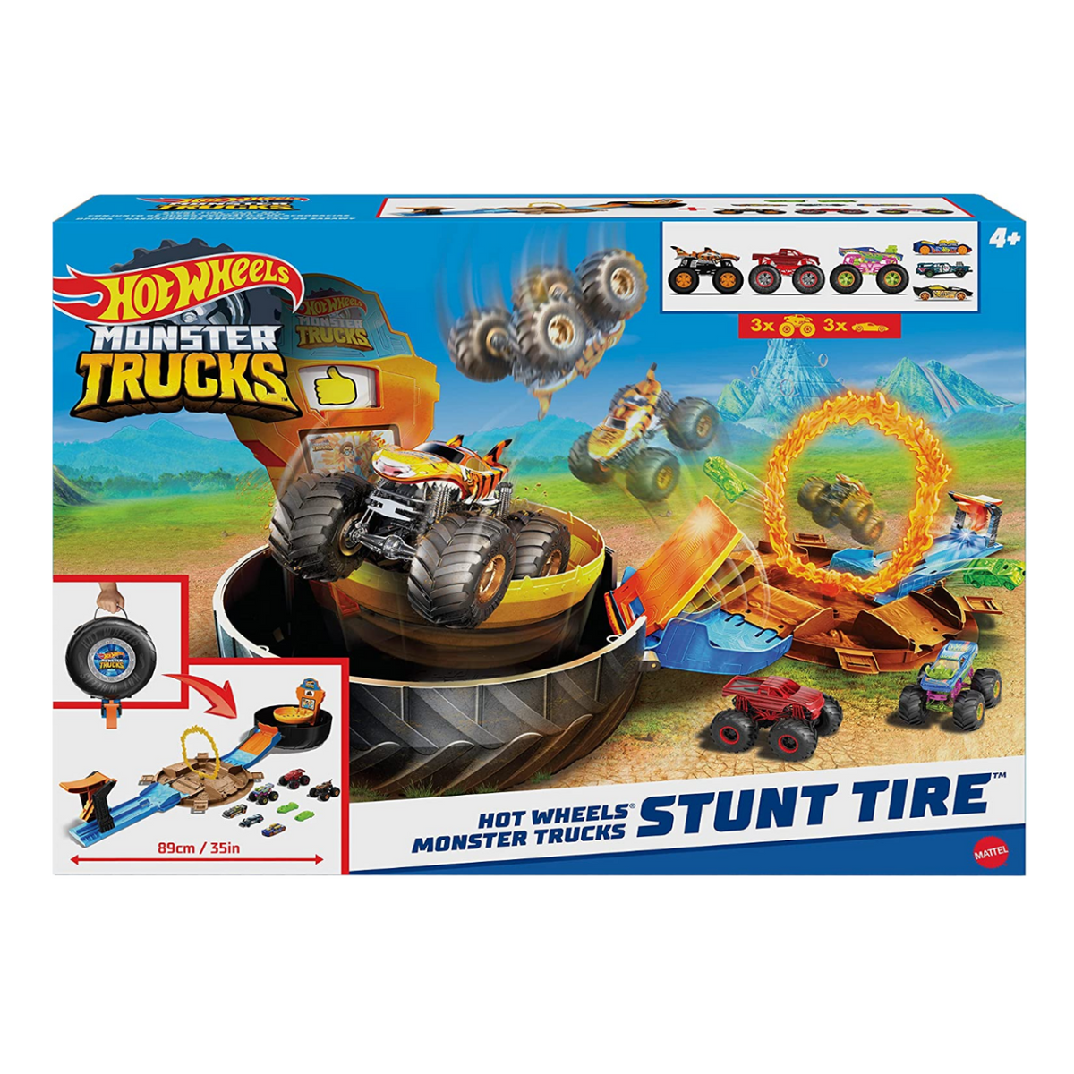 Hot wheels monster truck sets sales