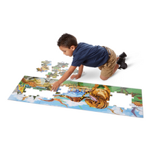 Load image into Gallery viewer, Land of Dinosaurs 48-Piece Floor Puzzle