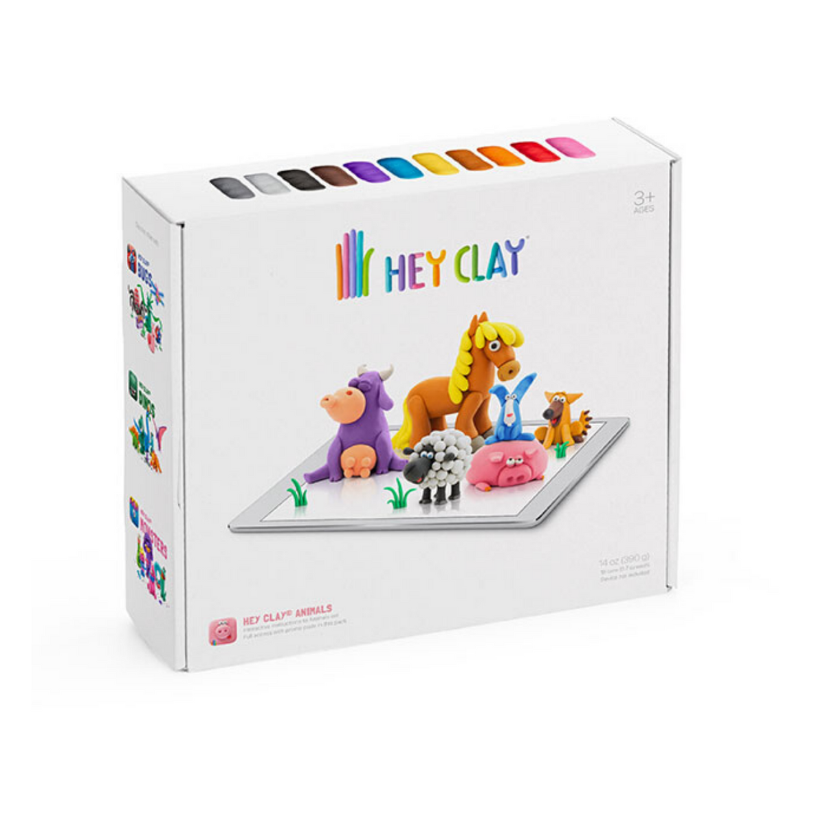 Fat Brain Toys Hey Clay Forest Animals - Clay Kit with Interactive App,  Kids & Tweens