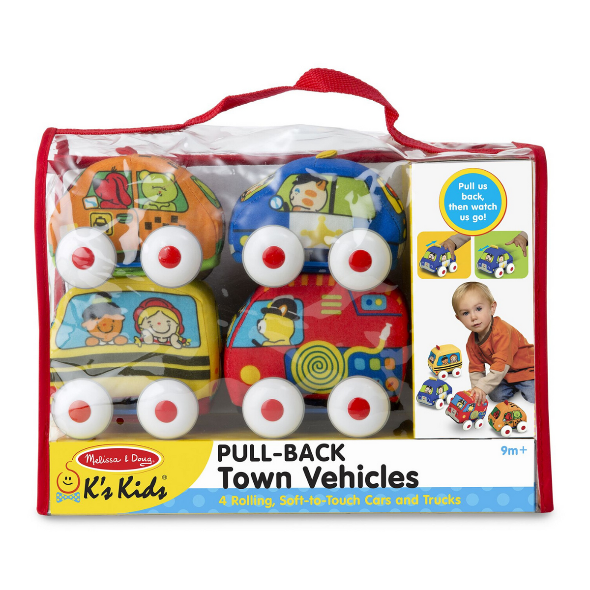 Pull Back Soft Vehicles Child s Play