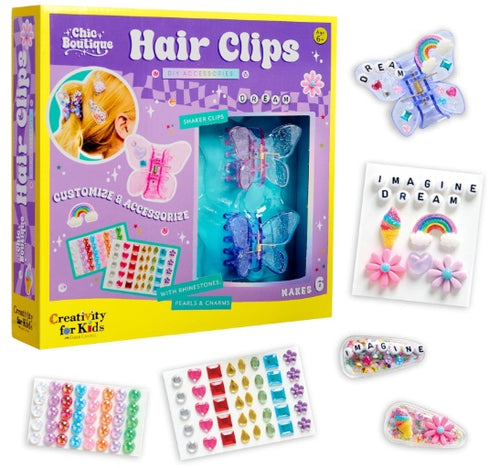 Creativity for Kids Chic Boutique Hair Clips Art Kit