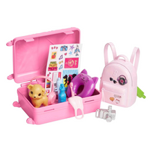 Load image into Gallery viewer, Pack Barbie&#39;s suitcase with travel accessories.