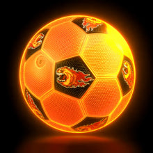 Load image into Gallery viewer, SOCCER BOMB ORANGE &amp; BLACK SIZE 5