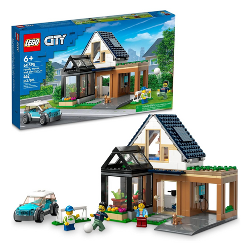 LEGO City Family House & Electric Car