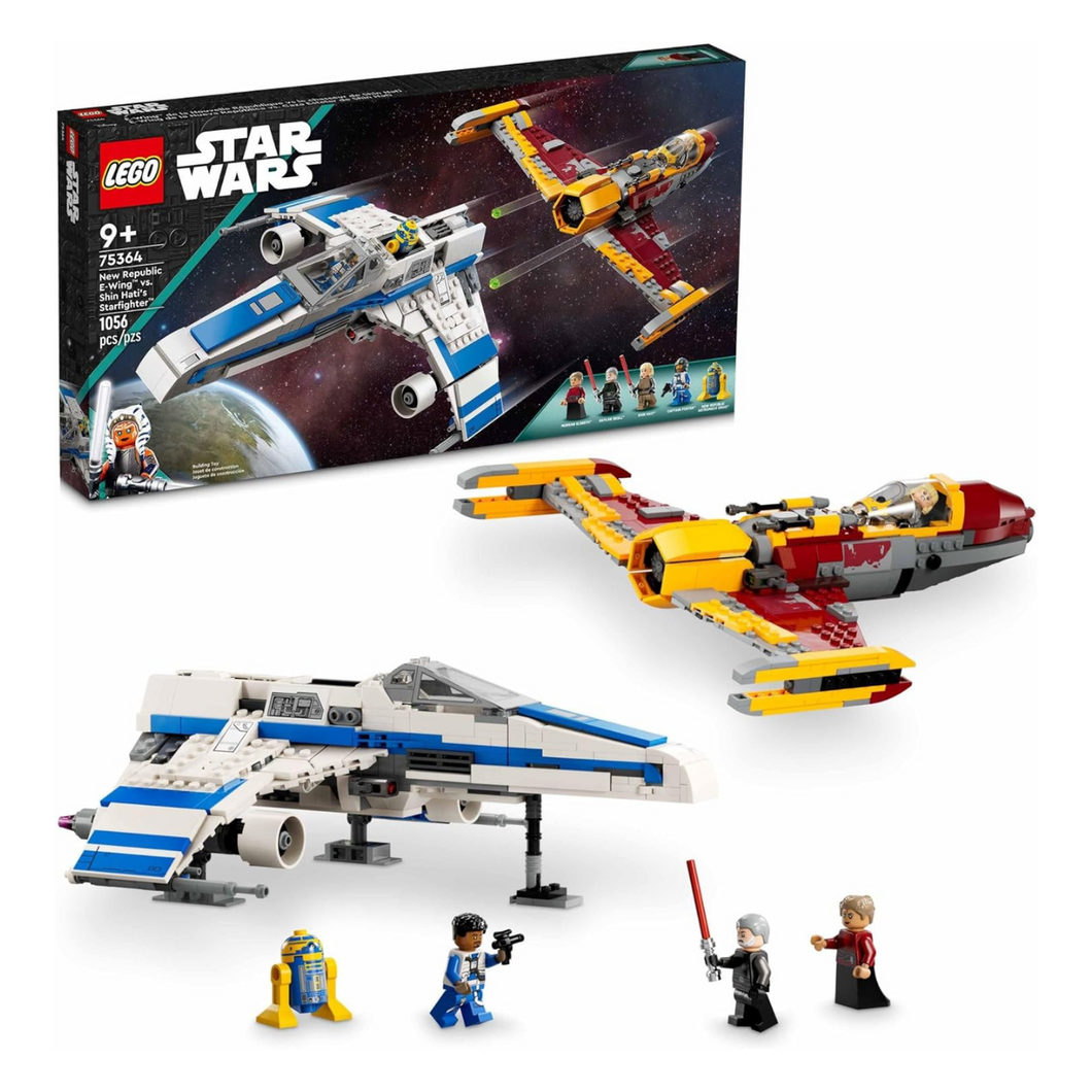 LEGO Star Wars New Republic E-Wing vs. Shin Hati's Starfighter