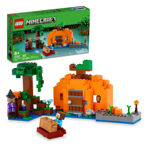 LEGO Minecraft Pumpkin Farm