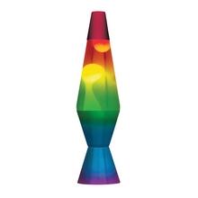 Load image into Gallery viewer, 14.5&quot; Rainbow Lava Lamp