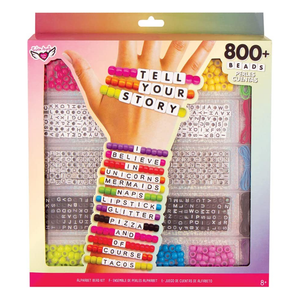 Fashion Angels DIY Tell Your Story Alphabet Bead Case Large