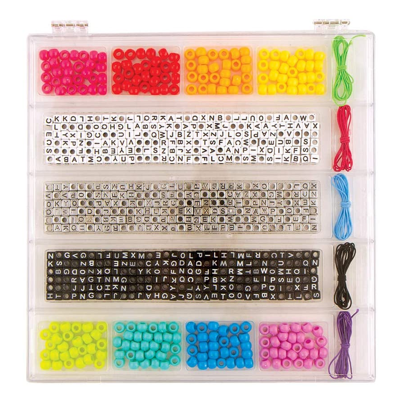 Amazon.com: Velavior 7500 Pcs Clay Beads Bracelet Making Kit, 2 Boxes 24  Colors Polymer Heishi Beads for Jewerly Making, Alphabet Letter Spacer  Smile Face Evil Eyes Beads, Craft Gift for Kids Teens Adults
