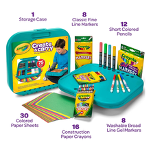 Load image into Gallery viewer,  Crayola Create &#39;N Carry Art Set