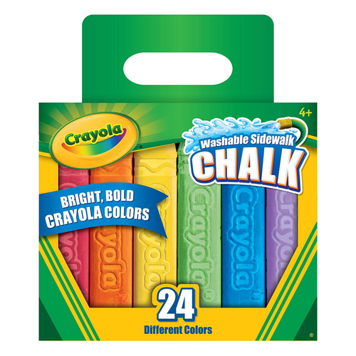  Crayola Sidewalk Chalk 24 Count