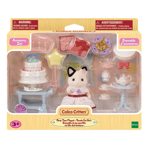 Party Time Playset (Tuxedo Cat Girl)