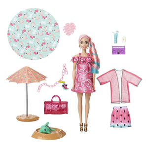 Barbie Color Reveal Foam Doll — Watermelon