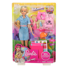 Load image into Gallery viewer, Barbie Travel Doll
