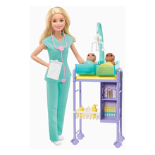 Load image into Gallery viewer, Barbie Baby Doctor Playset