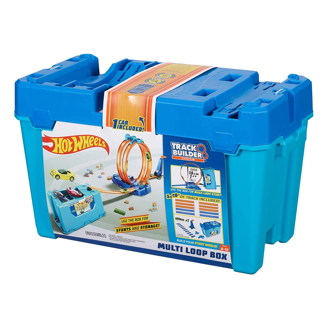 Hot Wheels Track Builder Unlimited Rapid Launch Builder Box, for Kids 6  Years & Up 