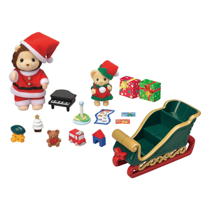  Calico Critters - Mr. Lion's Winter Sleigh