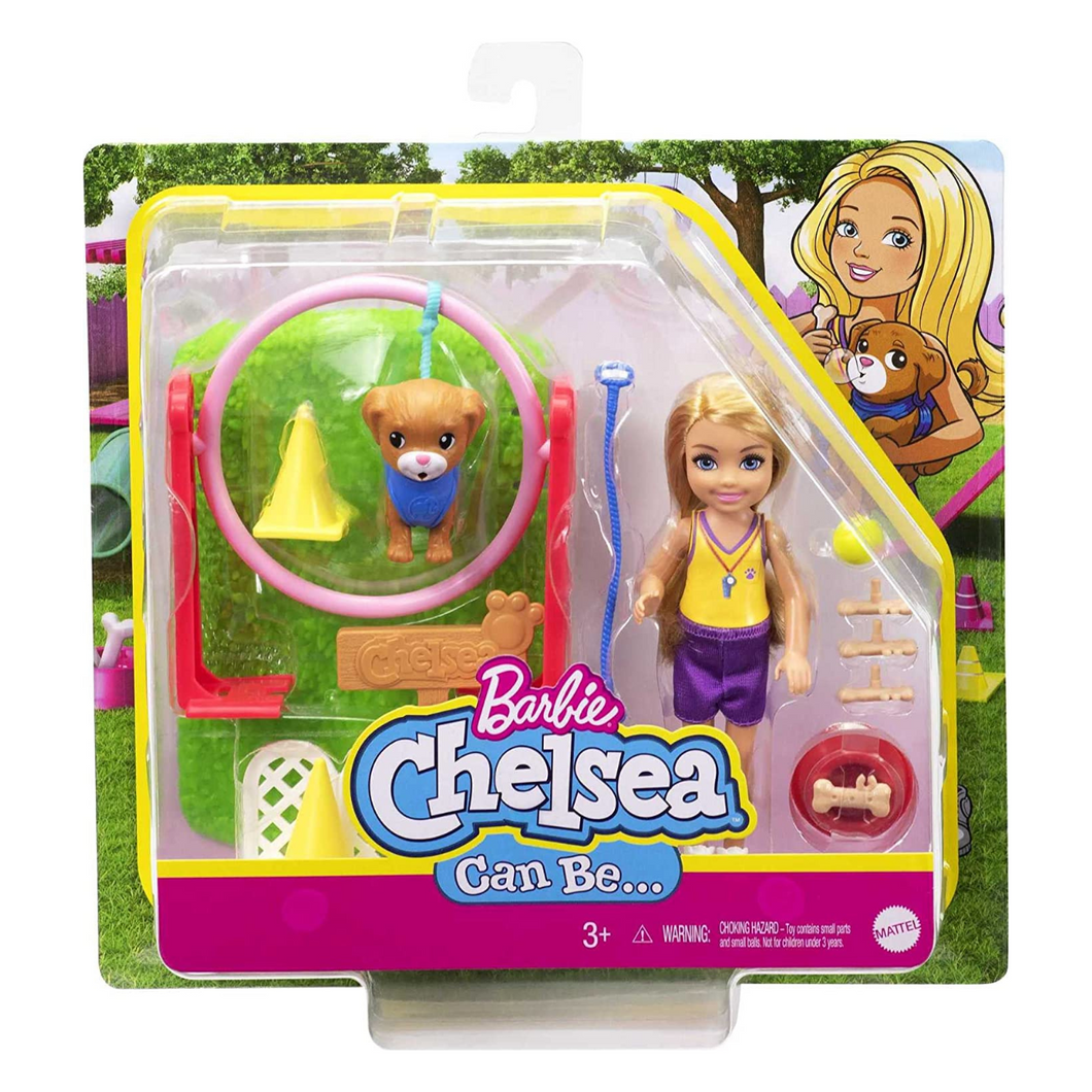 Barbie Chelsea Can Be... Dog Trainer Playset
