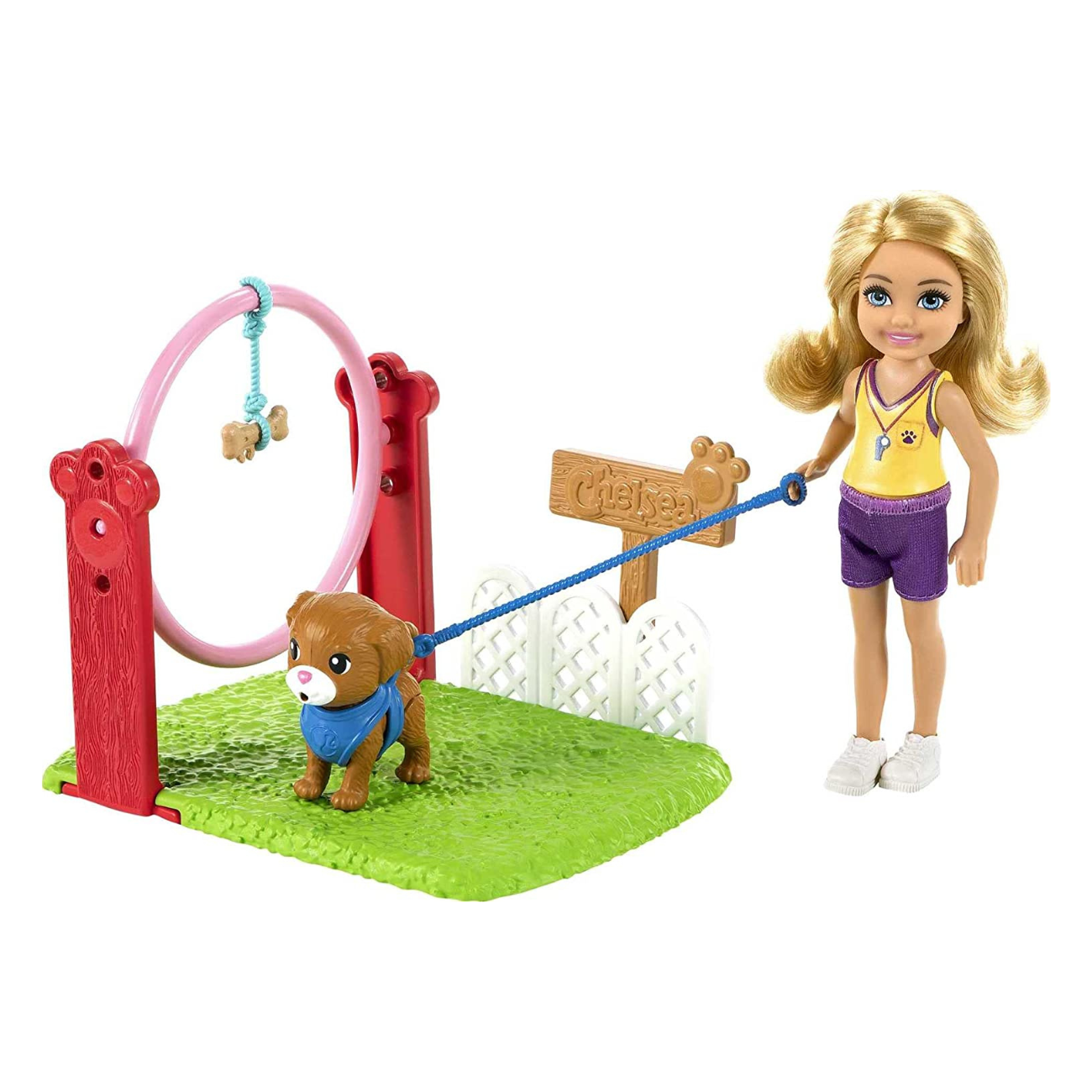 Barbie best sale dog playset