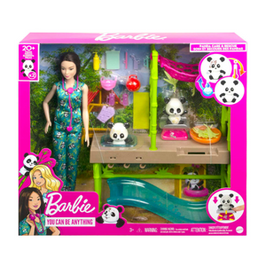 Barbie Panda Care And Rescue Playset