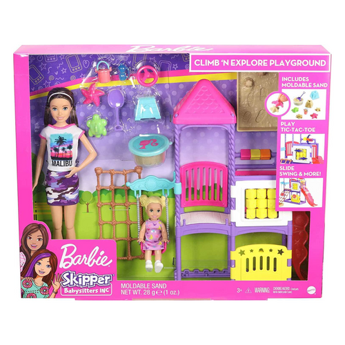 Barbie Skipper Babysitters Inc. Climb 'n Explore Playground