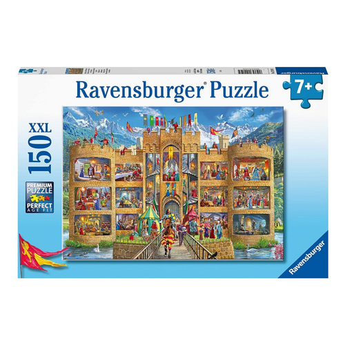 Castle Cutaway Jigsaw Puzzle (150 Piece)