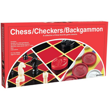 Load image into Gallery viewer, Chess/Backgammon/Checkers