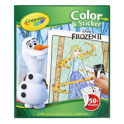 Color & Sticker Frozen Activity Book
