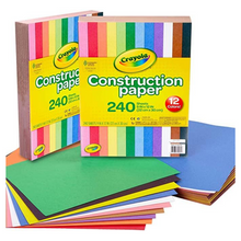 Load image into Gallery viewer, Crayola Construction Paper 240 Count