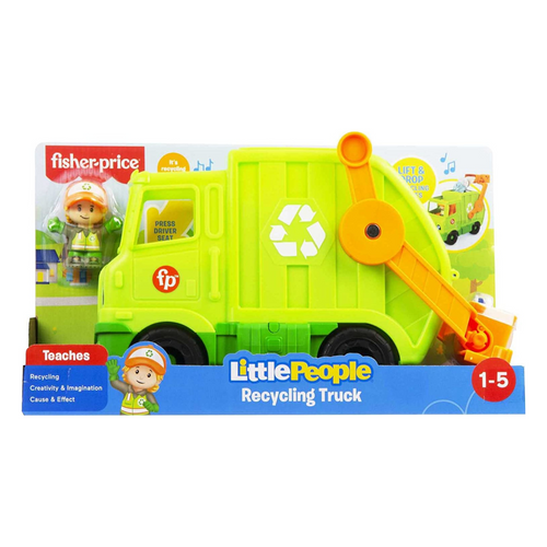 Fisher-Price Little People Recycling Garbage Truck