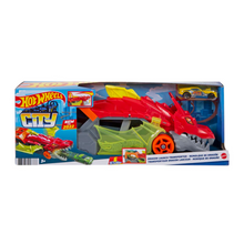 Load image into Gallery viewer, Hot Wheels City Dragon Launch Transporter