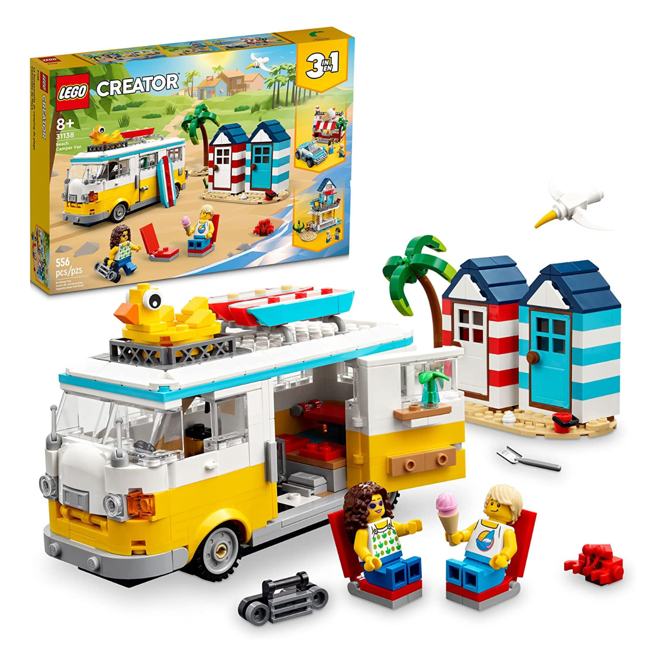 LEGO Creator 3 in 1 Beach Camper Van Child s Play