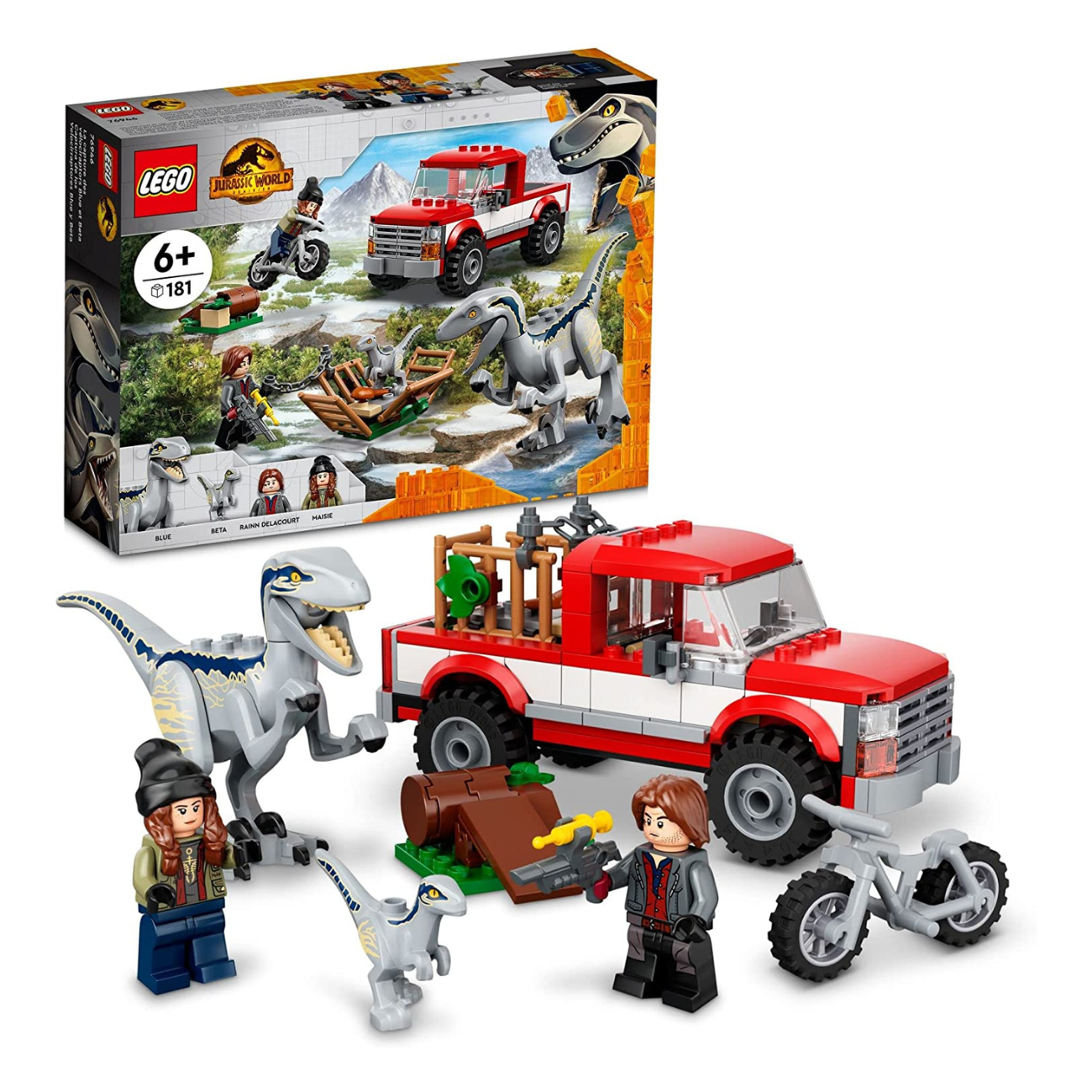 Jurassic world jeep online lego