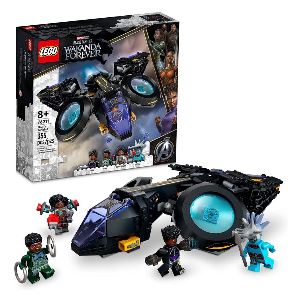 LEGO Marvel Black Panther Wakanda Forever Shuri's Sunbird