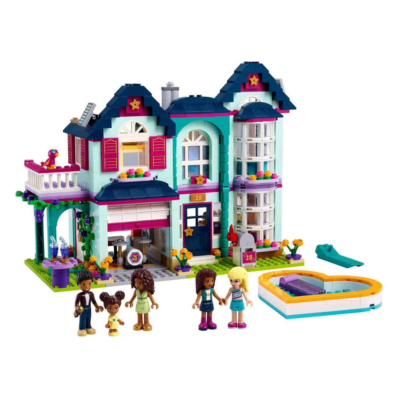 Detektiv Minde om Hammer LEGO Friends Andrea's Family House – Child's Play