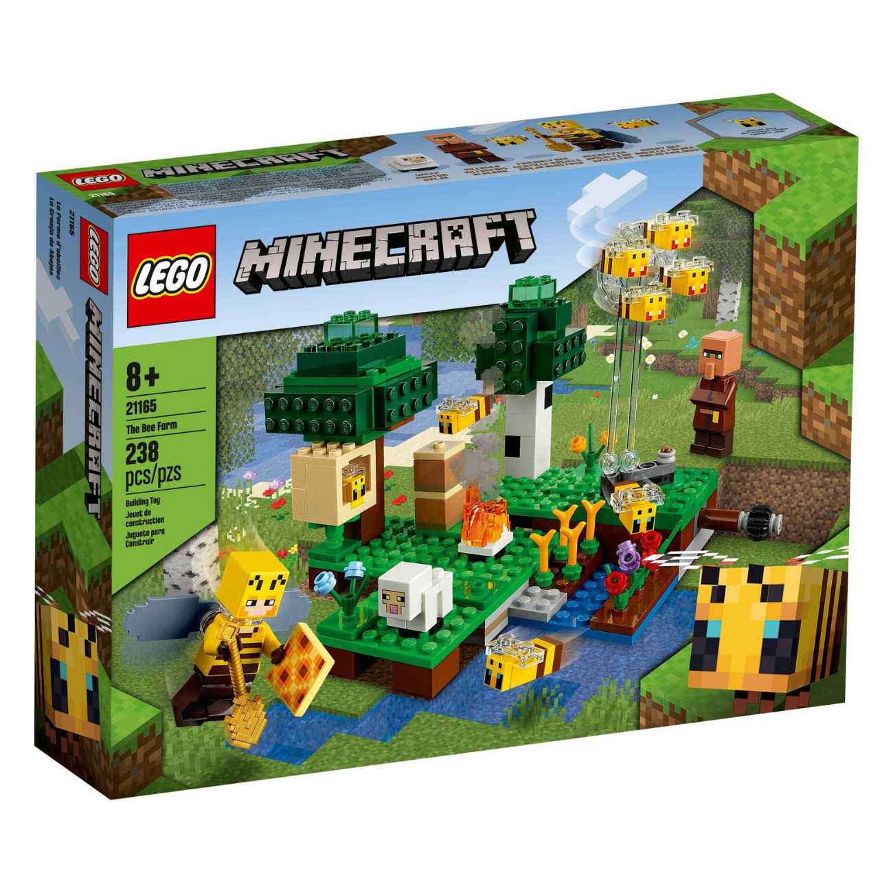 Andre steder Landsdækkende Evaluering LEGO Minecraft The Bee Farm – Child's Play