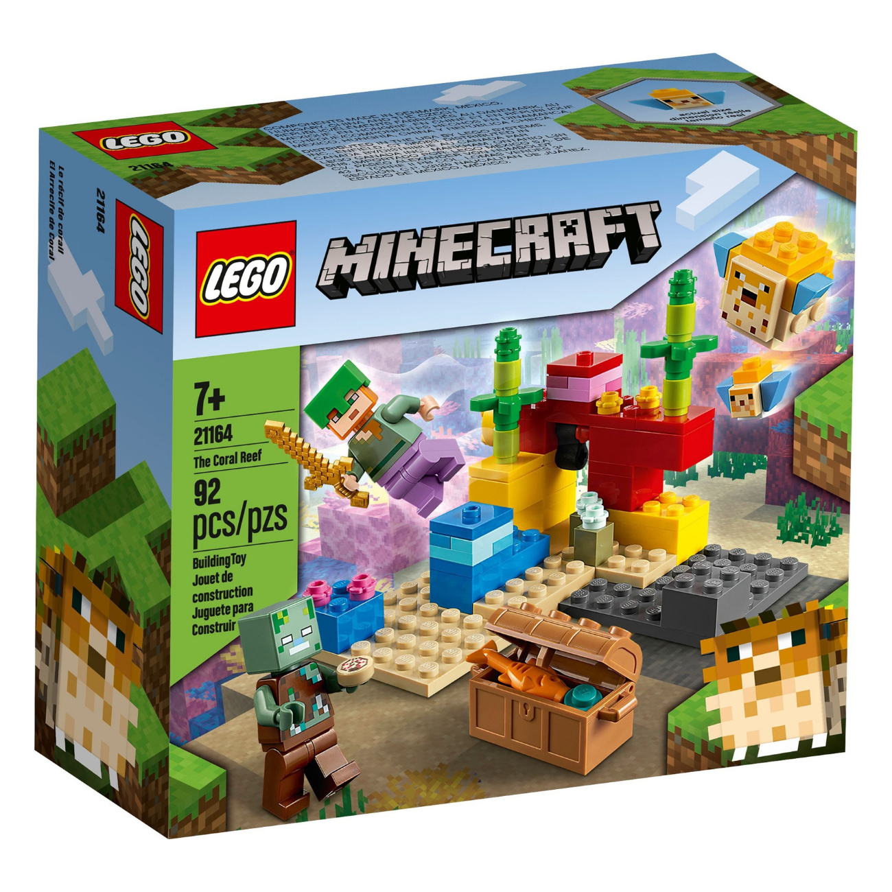 Seraph Fantasifulde øjenvipper LEGO Minecraft The Coral Reef – Child's Play