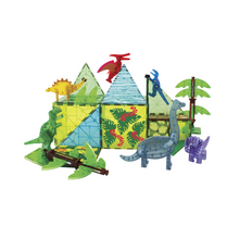 Load image into Gallery viewer, Magna-Tiles Dino World XL (50-Piece)