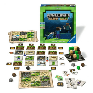 Minecraft Builders & Biomes game components