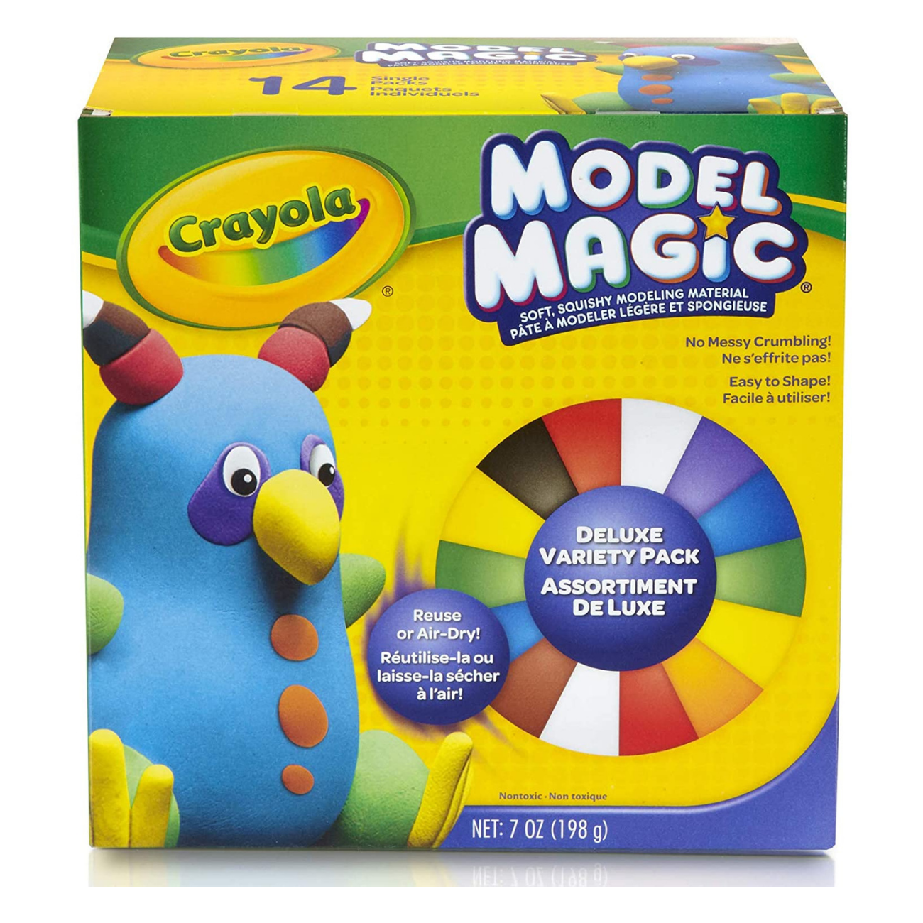 lot of 6 Crayola Modeling Clay 10 sticks of clay 3 oz pack