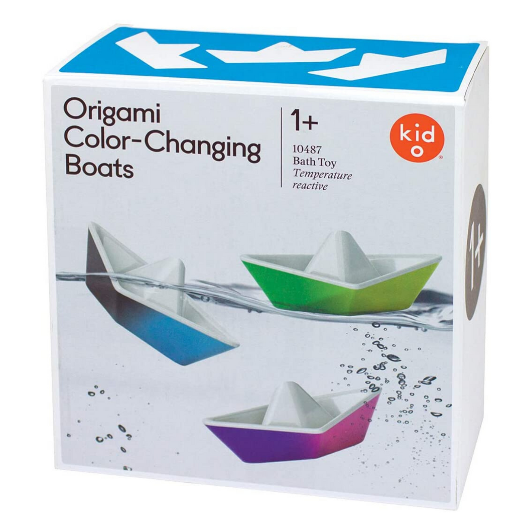 Origami Color-Changing Boats 0