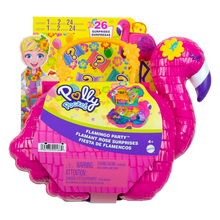 Load image into Gallery viewer, Polly Pocket Flamingo Party Playset