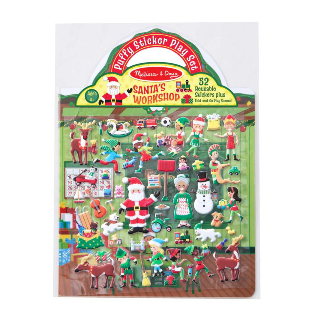 Puffy Stickers - Santa's Workshop