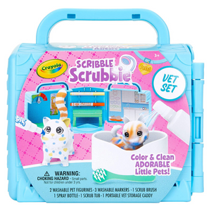 Scribble Scrubbie Pets Vet Set