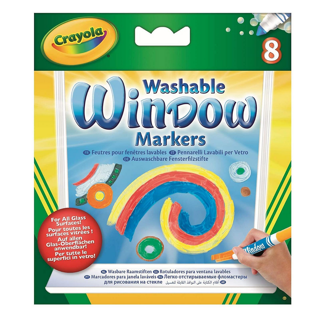 Washable Window Markers 8 Count