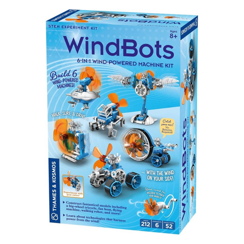 WindBots (6-in-1 Wind-Powered Machine Kit)