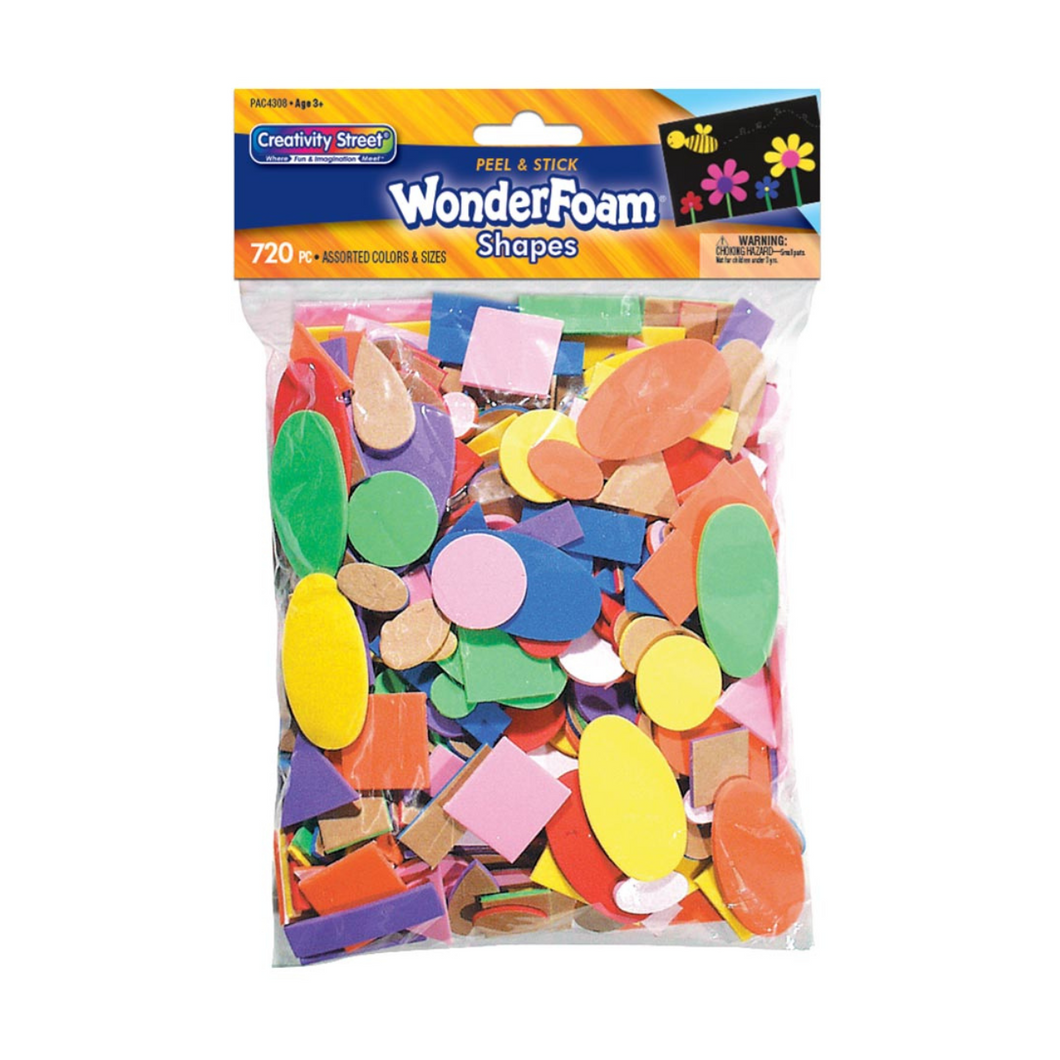 Wonderfoam Peel & Stick Shapes